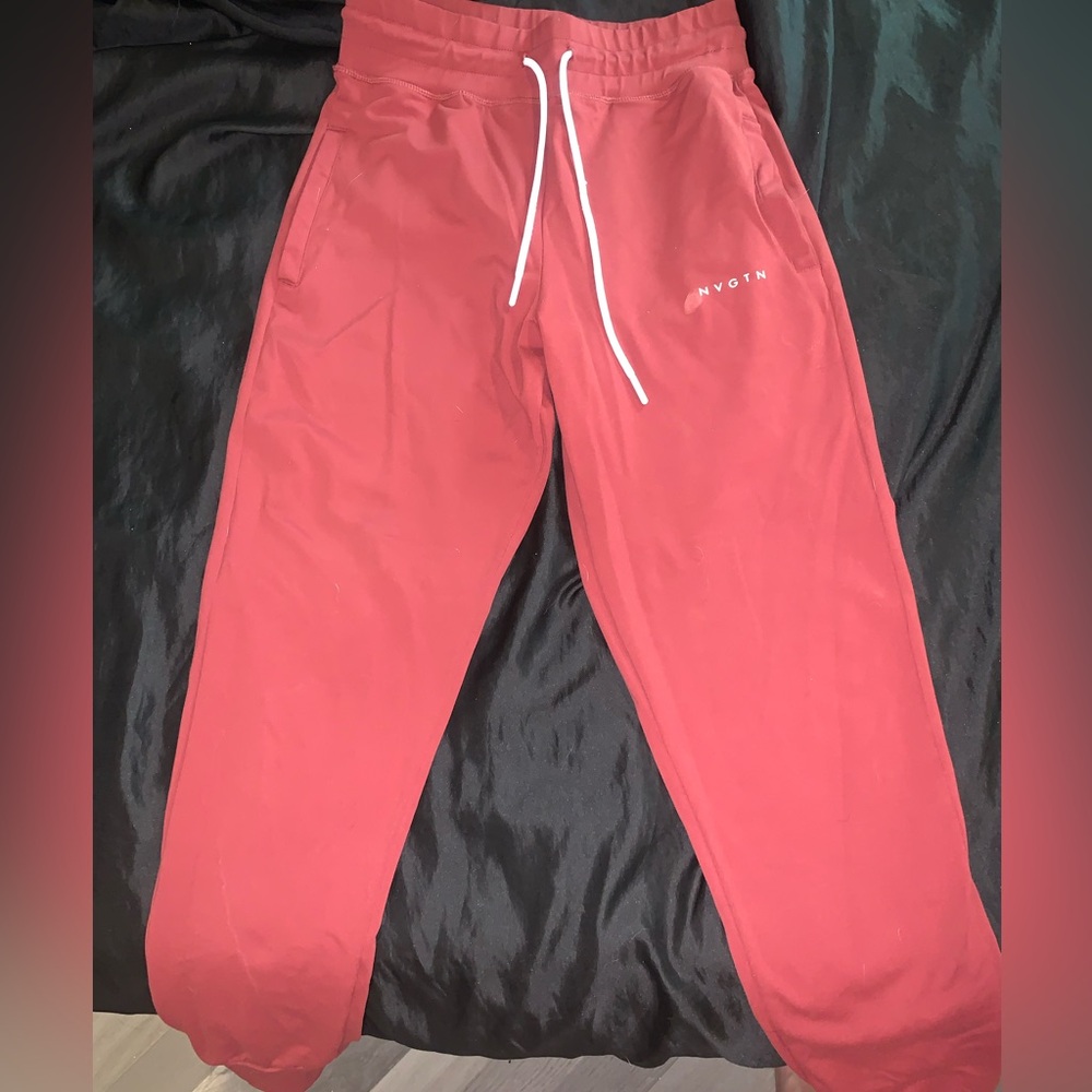 Maroon Nvgtn joggers